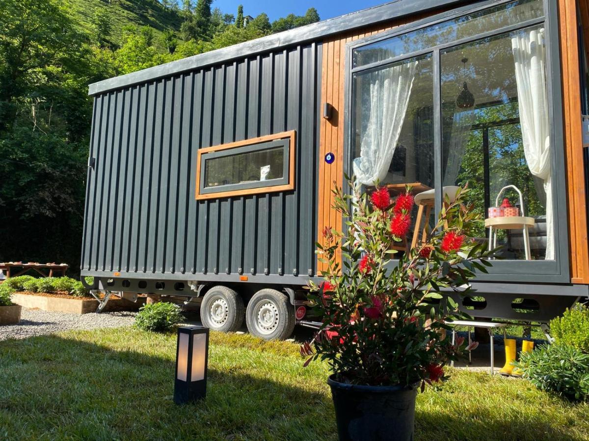 Hotel Vagona Tiny House Rize Exteriér fotografie