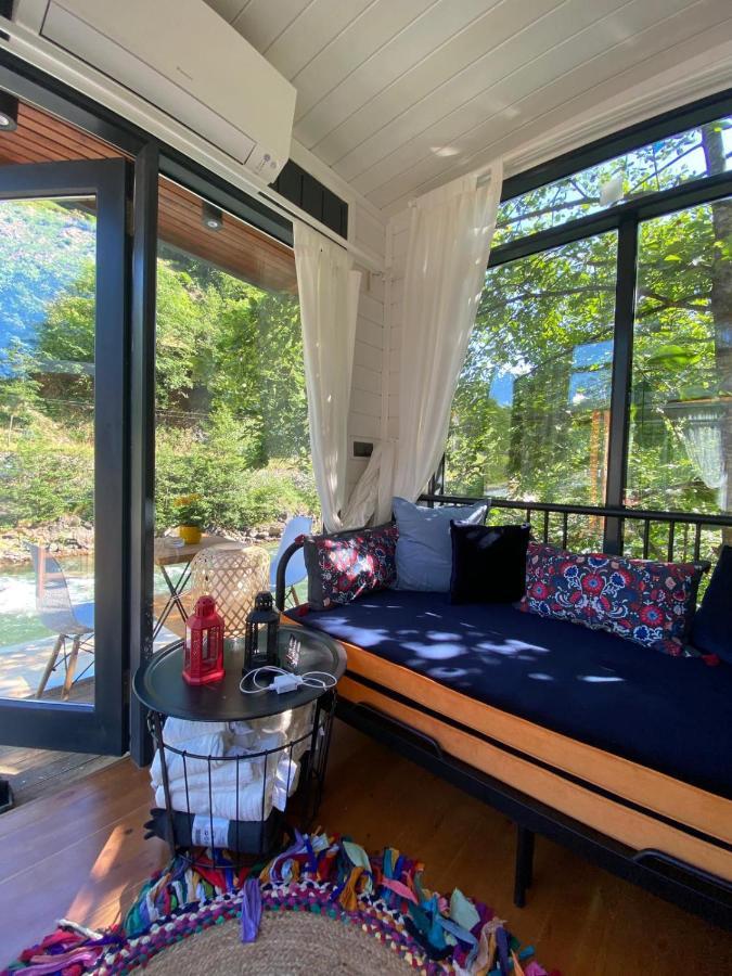 Hotel Vagona Tiny House Rize Exteriér fotografie