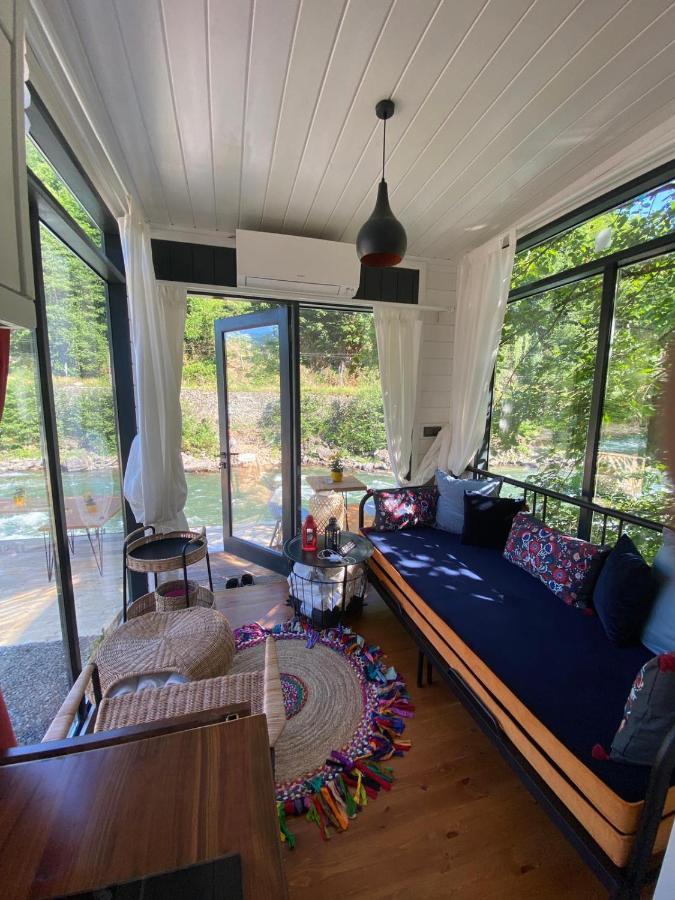 Hotel Vagona Tiny House Rize Exteriér fotografie