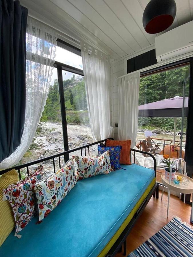 Hotel Vagona Tiny House Rize Exteriér fotografie