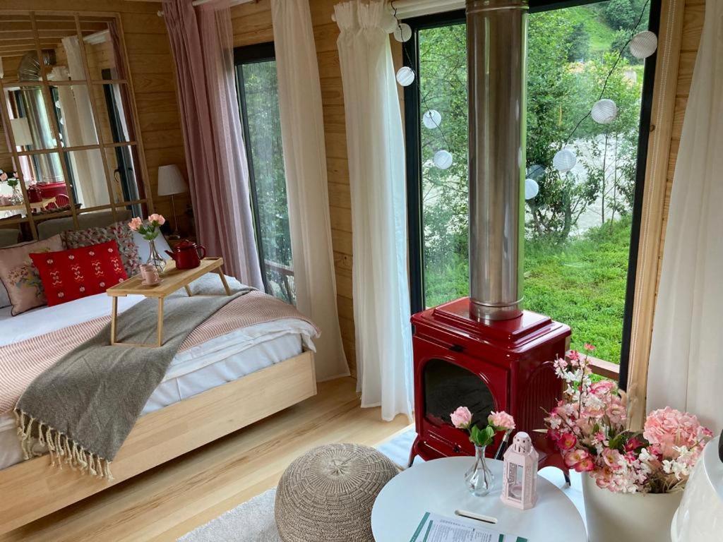 Hotel Vagona Tiny House Rize Exteriér fotografie