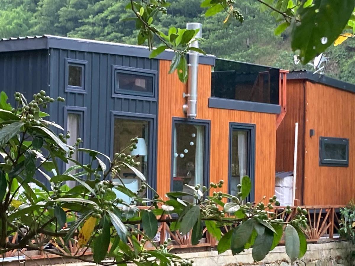 Hotel Vagona Tiny House Rize Exteriér fotografie