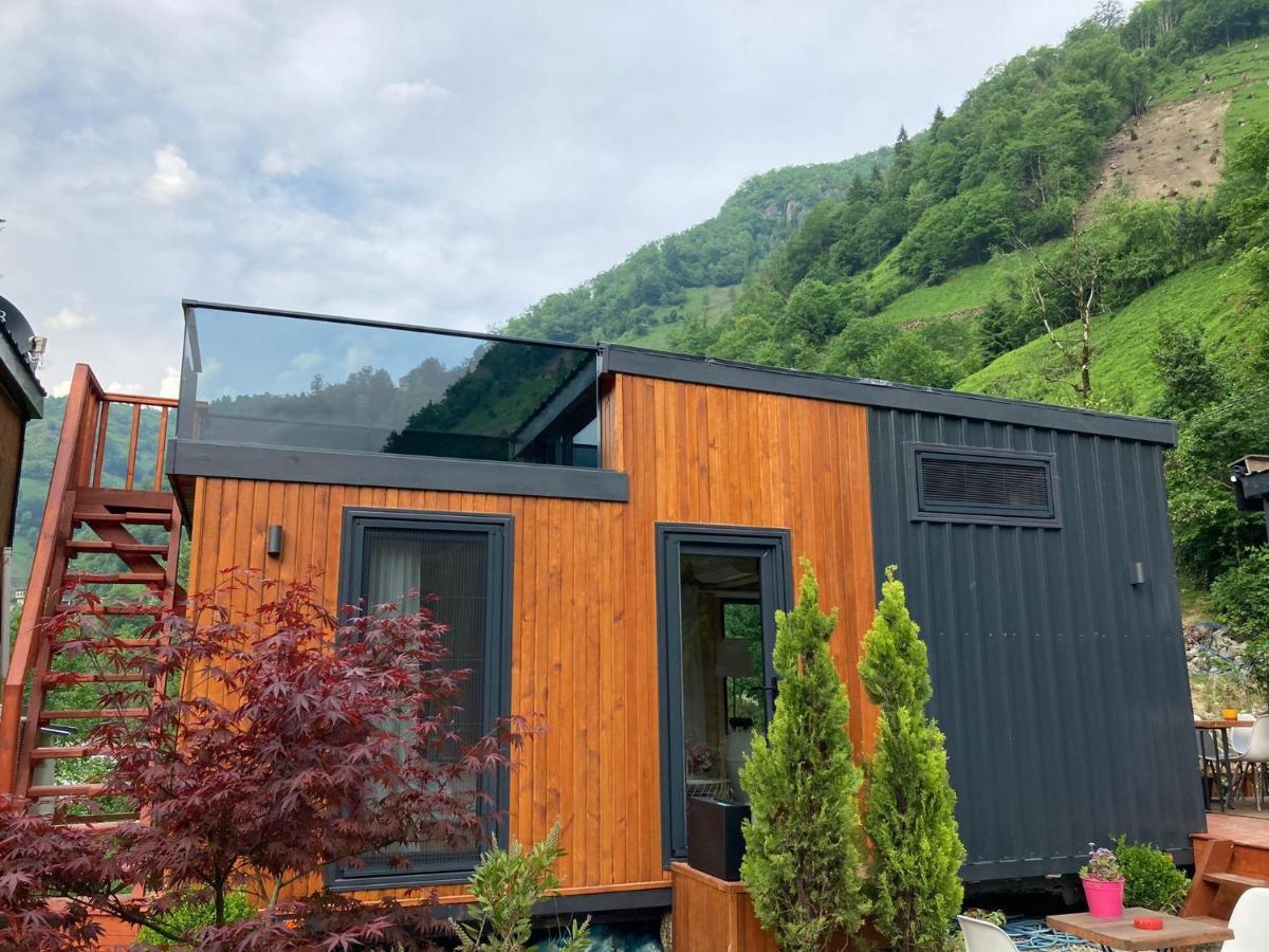Hotel Vagona Tiny House Rize Exteriér fotografie